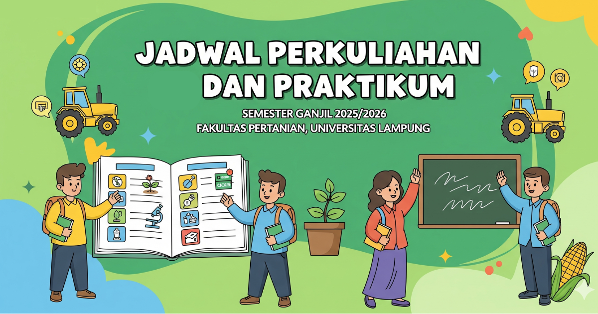 Jadwal Perkuliahan dan Praktikum Semester Ganjil 2025-2026