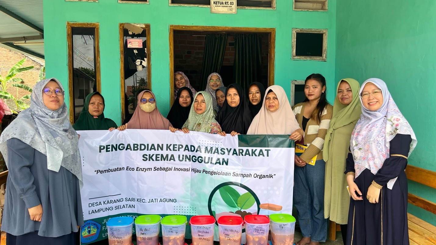 Pelatihan Pembuatan Eco Enzym Sebagai Inovasi Hijau Pengelolaan Sampah Organik